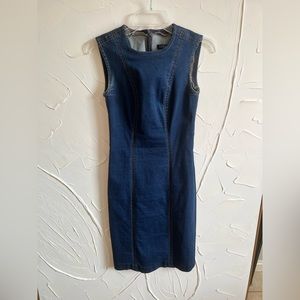 Level 99 Stretch Denim Dream Dress - Size XS